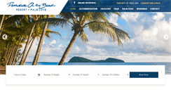 Desktop Screenshot of paradiseonthebeach.com